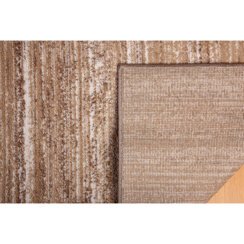 Tapis brun clair, Rectangle 3 pi 3 po x 5 pi