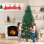 Arbre de Noël 7 po 5 po H vert Cashmere