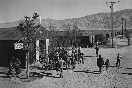 Reproduction de photo « catholic church » par ansel adams-unframe, 20 po x 30 p
