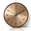 Horloges murales rondes en noyer-1566233459