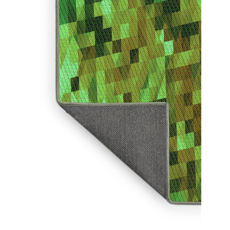 Abstract Indoor Rug, Rectangle 8' x 12'