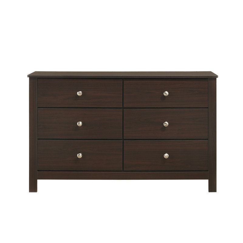 Ivyn 6-Drawer Dresser in Espresso