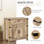 Buffet Farmhouse, armoire d'appoint en bois, armoire de cuisine
