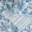 Ensemble de courtepointe réversible bleu avec coquillages Seashell-2016857831-2016857829