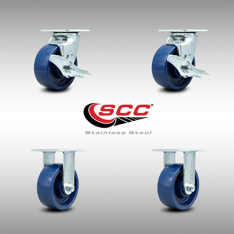 Caster Set with Ball Bearings
