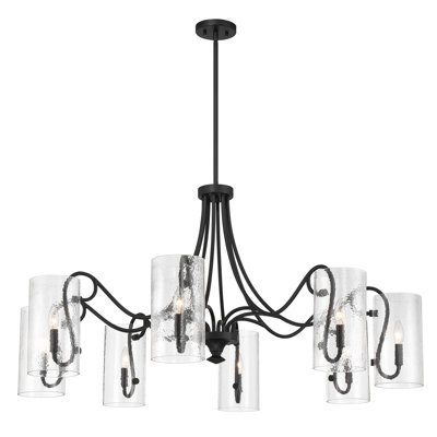 Lustre classique unique à 8 lumières Climente