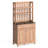 Elenora 31'' Wood Standard Baker's Rack