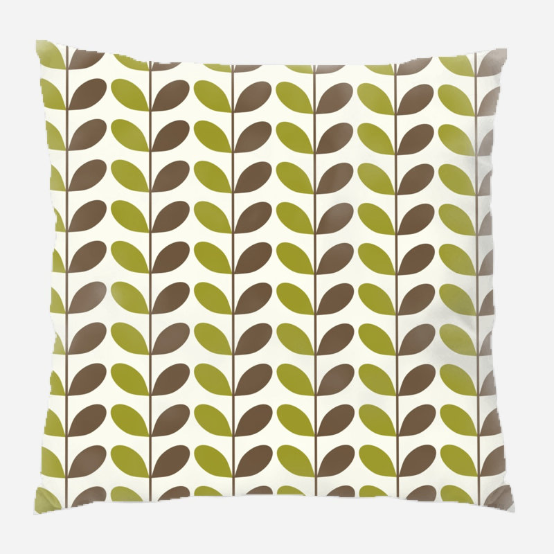 Coussin décoratif à feuilles, Intérieur