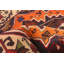 Tapis orange Mouri noué à la main 3 pi 0 po x 5 pi 1 po