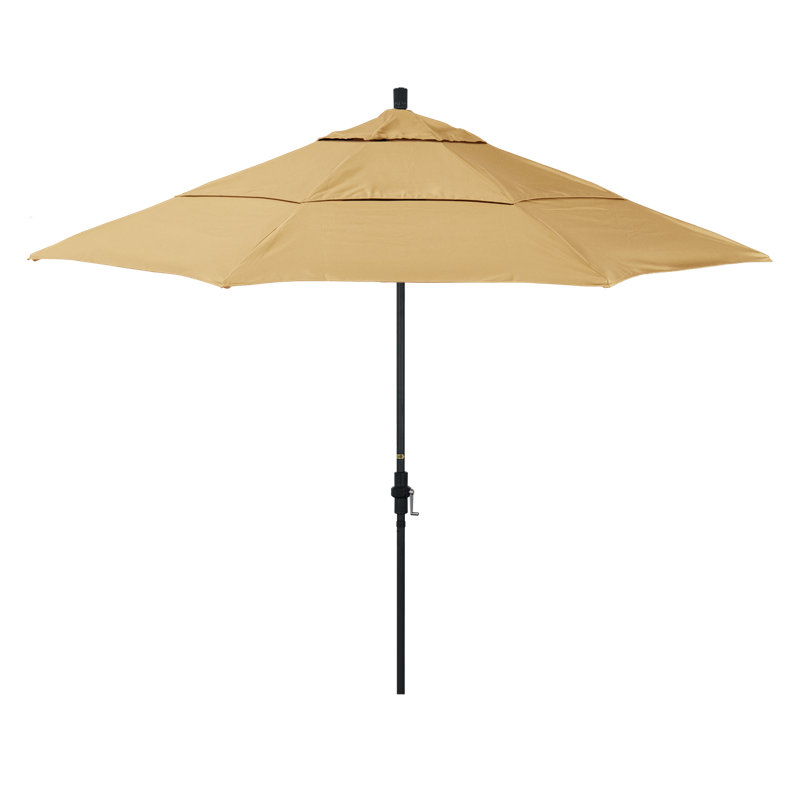 Parasol de marché Broadmeade octogonal Sunbrella, Toile bleu marine Sunbrella®