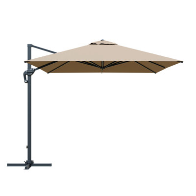 Aluminum Outdoor Square Umbrella