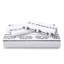 Ensemble de housse de couette imprimé en rayonne de bambou toutes saisons 3 pièces Marina Marina Home Bedding Essentials-80799527-80799521