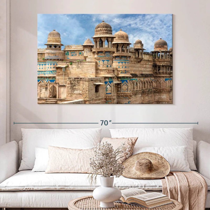 Lilie Gwalior Fort, H 34 po x l 51 po