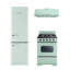 Hotte sous un meuble à conduit classique 24 pouces 500 CFM avec cloisons en acier inoxydable et éclairage Classic-63383794