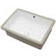 Lavabo de salle de bain rectangulaire Modern