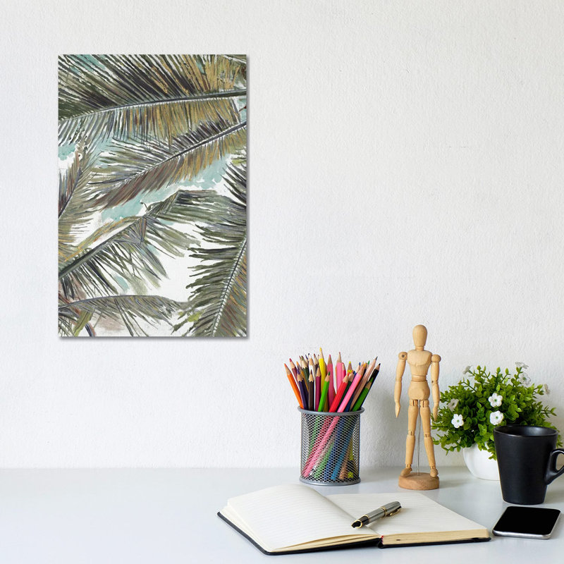 Palms In The Sky by Patricia Pinto - Wrapped Canvas Gallery-Wrapped Canvas Giclée, 20.32 cm H x 30.48 cm W