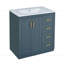 Meuble-lavabo 30 po avec lavabo en céramique-1874970919