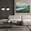  «Low Country Heron» par Campbell Frost, art mural sur toile, 54 po x 40 po
