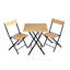 Latisa 2 - Person Patio Dining Set with Square Table-1220114108-1220114111
