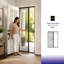 Porte moustiquaire pliable rétractable l 32-36 "x H 80" S3.0-127123035