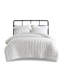 Édredon blanc 3 pièces très grand / très grand - rembourrage 350G / m², lavable à la machine, textile