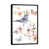 Black Floater Framed
