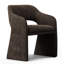 Fauteuil de salle à manger rembourré de 19 po de hauteur-1572229262