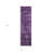 8' Runner Purple Abstract Washable Non Skid Indoor Outdoor Runner Rug
