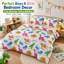 NZ Cotton Blend Animal Print Duvet Cover Set with Pillowcases-138862264
