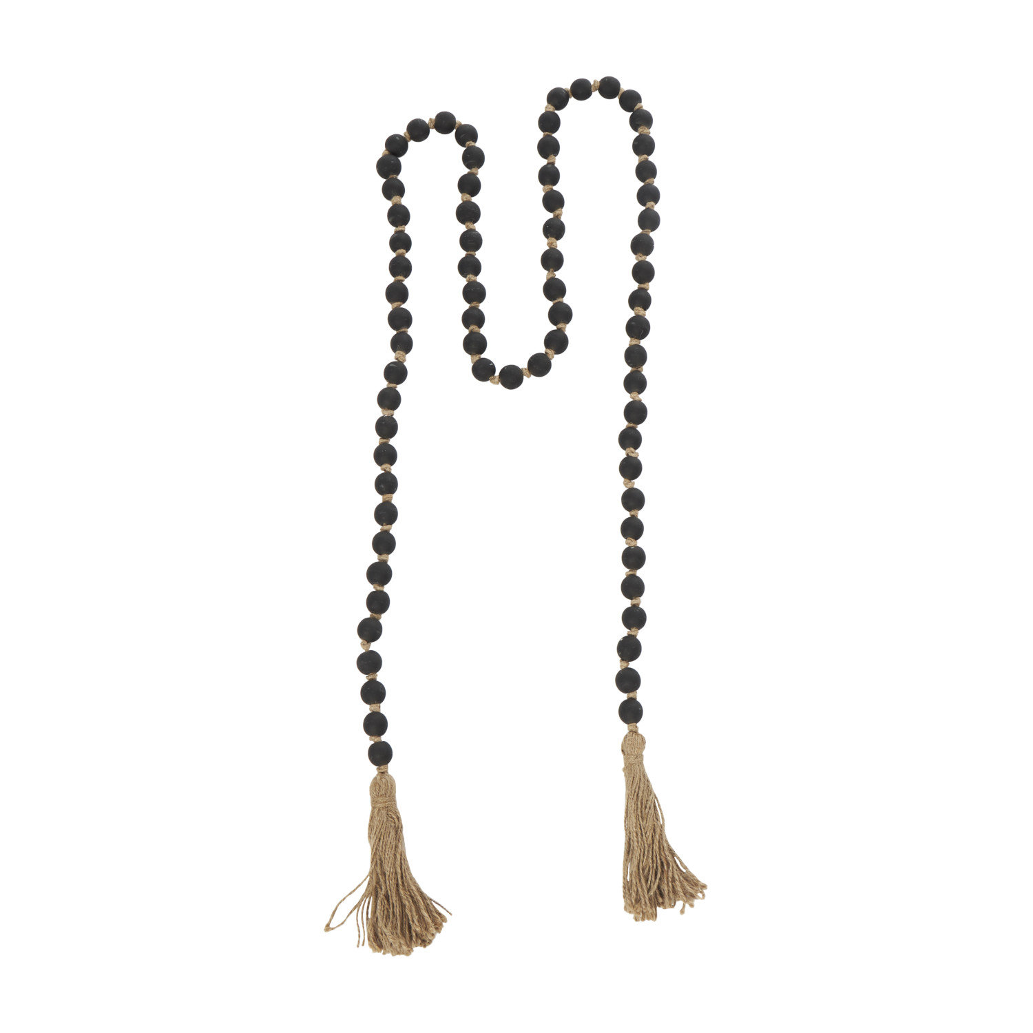 Ailey Novelty Garland, 6'11", Black
