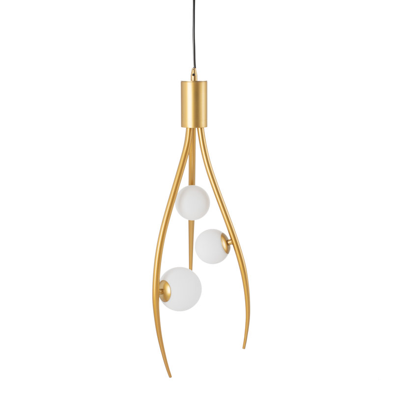 Mcgowen 3 - Light Gold Cluster Pendant