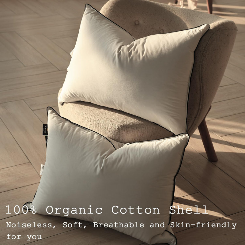 Coussin en duvet HYVIF Luxury, Très grand lit