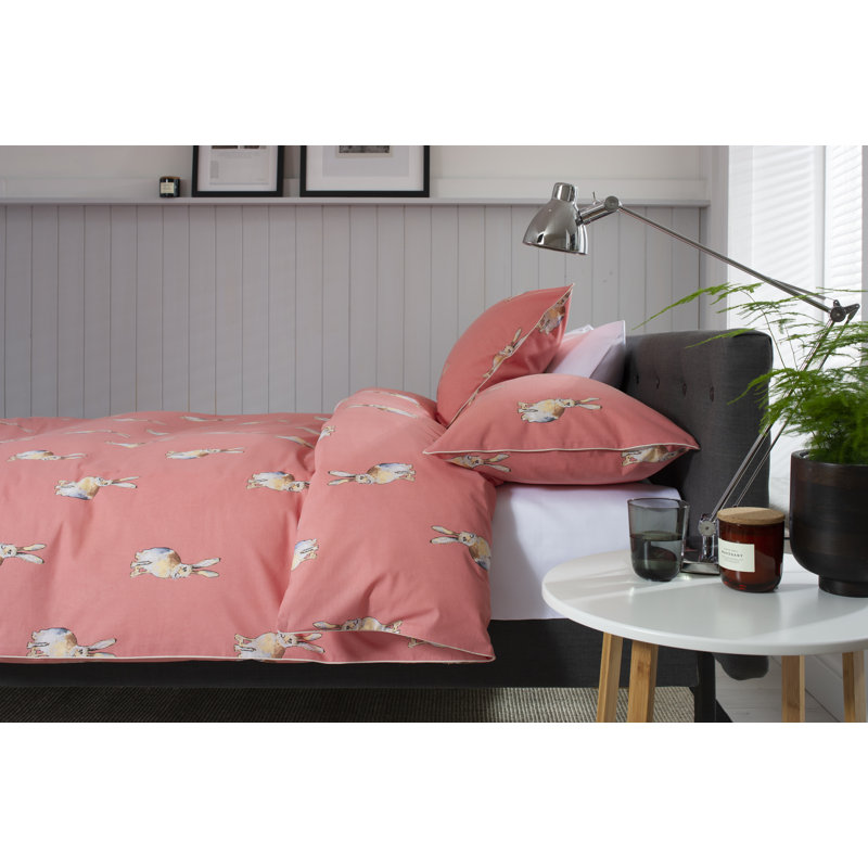 Hare Duvet Cover Set, Single - 2 Standard Pillowcases