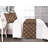Ambesonne Fleur De Lis Bed Runner Set French Pattern Squares  Chocolate Marigold Tan-106830265