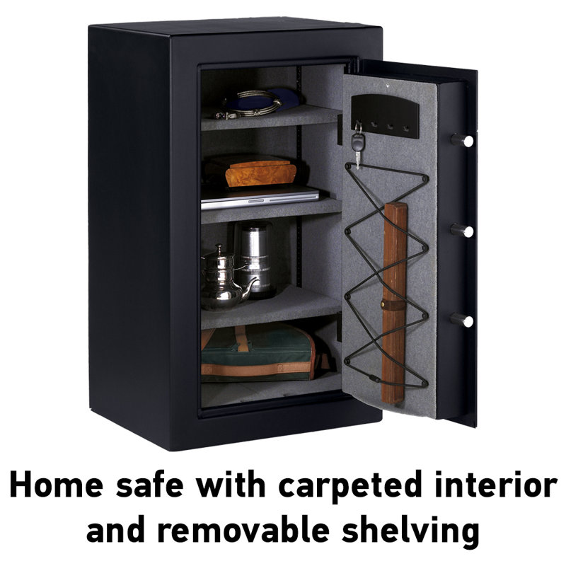 Security Safe Lock, 37.7" H x 21.7" W x 19.8" D