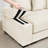 54.3 Inch Oversized Cloud Modular Sectional Couch With Corduroy Fabric, Extra-Thick Armrests, And Ergonomic Design For Comfortable Living-752556902