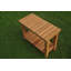 Macdougal Outdoor Teak Side Table-1786072917