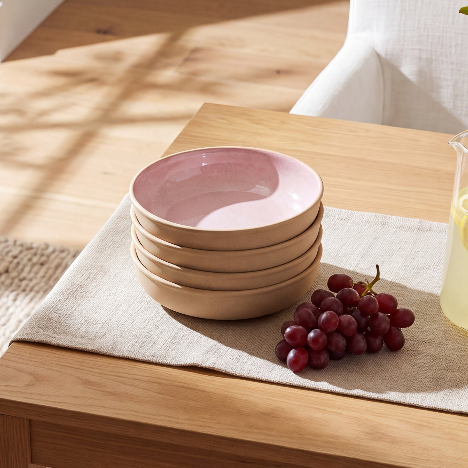 Minerals Stoneware Pasta Bowl