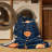 Machine Washable Space Blue Area Rug-273585463