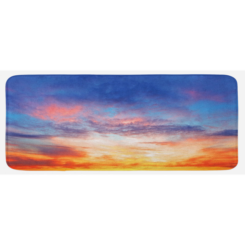 Tapis de cuisine paysage