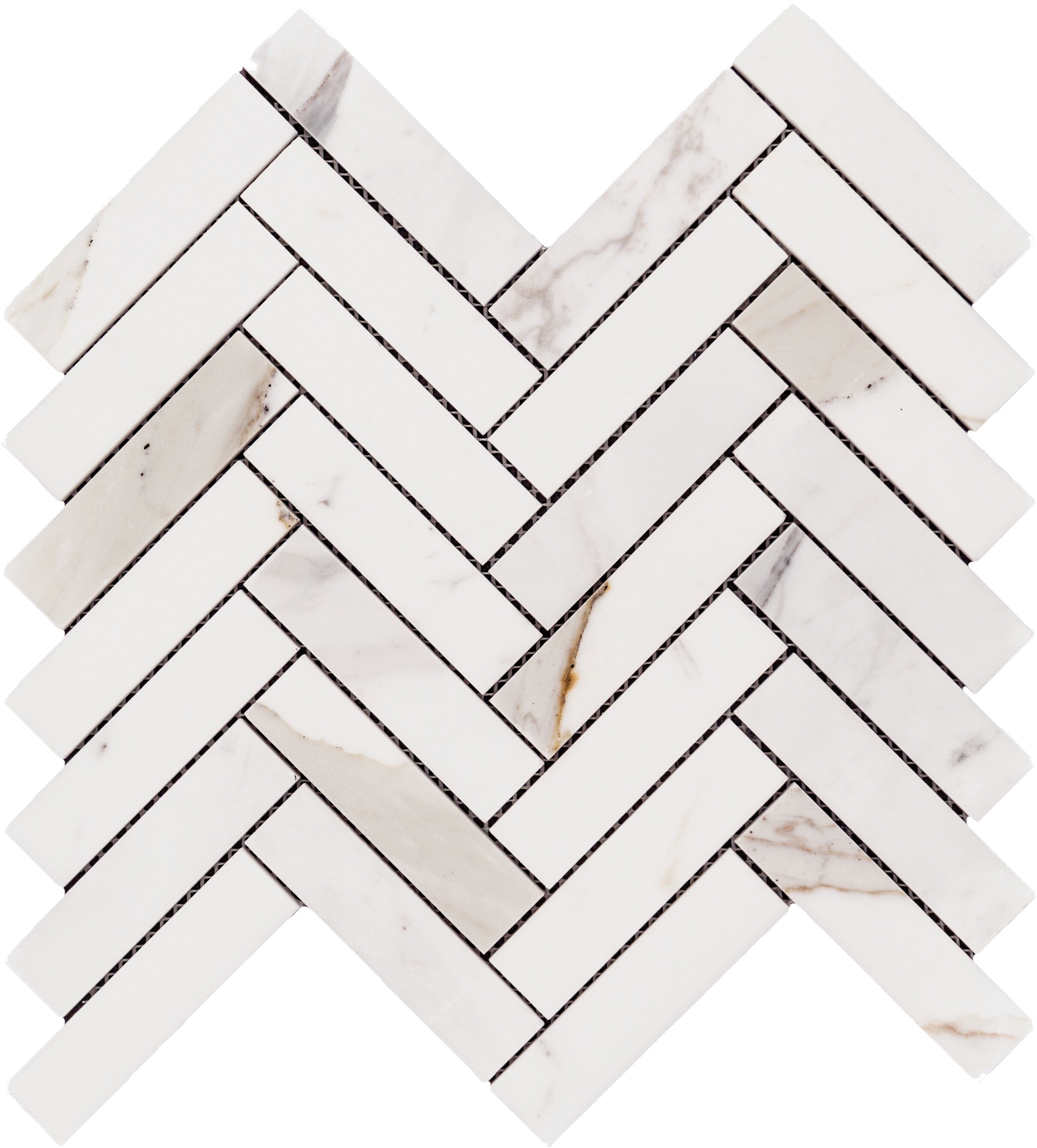 1X3 Calacatta Honed Herringbone Mosaic Tile  Online Tile Store with Free  Shipping on Qualifying Orders