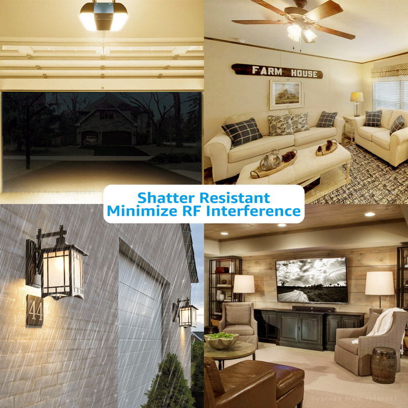 15 Watt (100 Watt Equivalent), A19 LED, Non-Dimmable Light Bulb Color Temperature Description (3000K) E26/Medium (Standard) Base