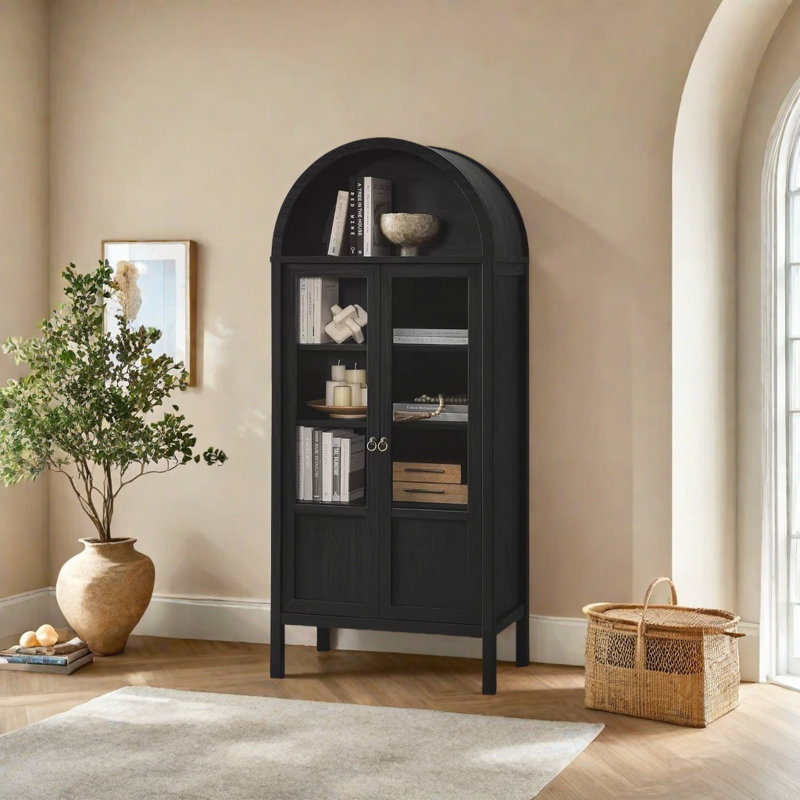Bibliothèque de style français rétro, Noir