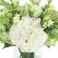 Green and White Hydrangea Arrangement