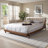 Boaz Upholstered Polyester Blend, Full Platform Bed, Light Beige 33.7'' H X 58.3'' W X 82.3'' L-766478688-766478689