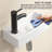 White Ceramic Washbasin Right Hand Without Faucet And Drain Wall Mounted Rectangular Basin Sinks