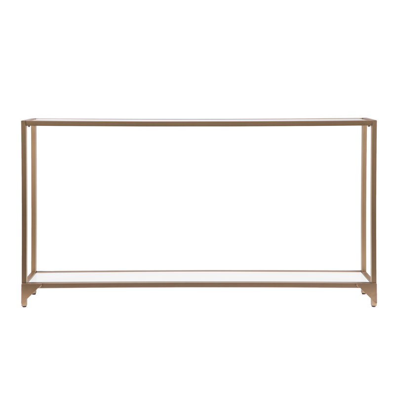 Charlie-Adam 56'' Console Table, Gold, 30" H x 56" W x 8" D