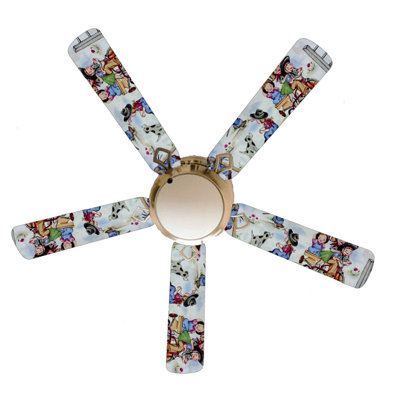 Spriggs 52'' Ceiling Fan with Light Kit
