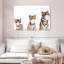 Bubble Gum Tigers sur toile-1323642811