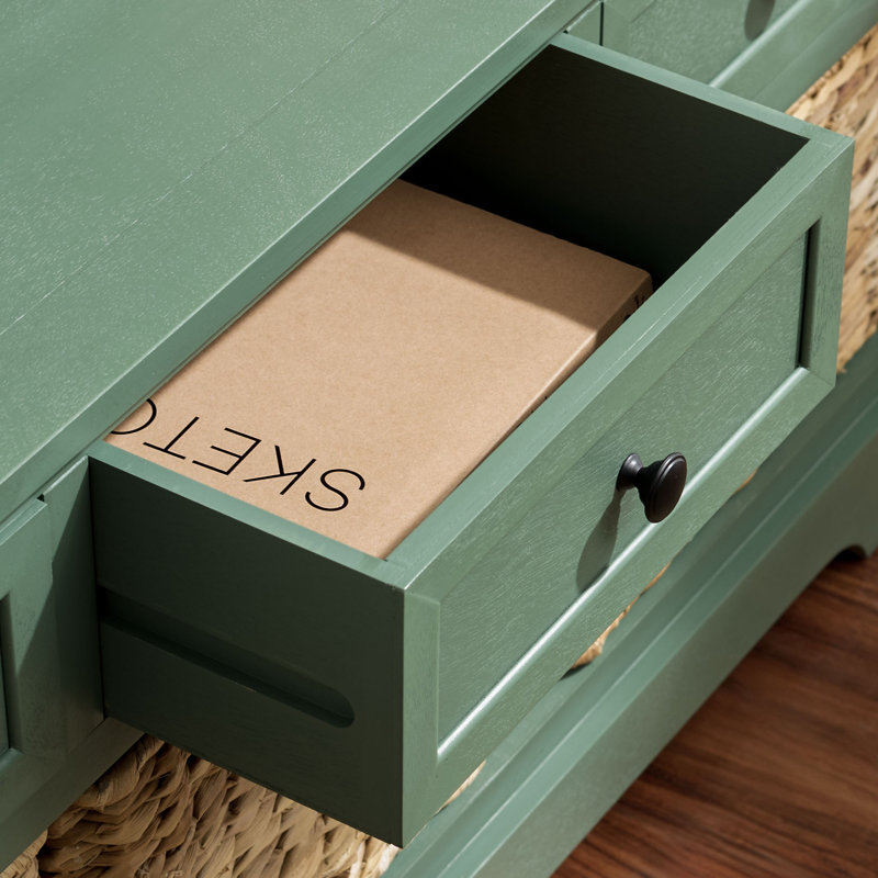 Storage Bench, Dusty Green